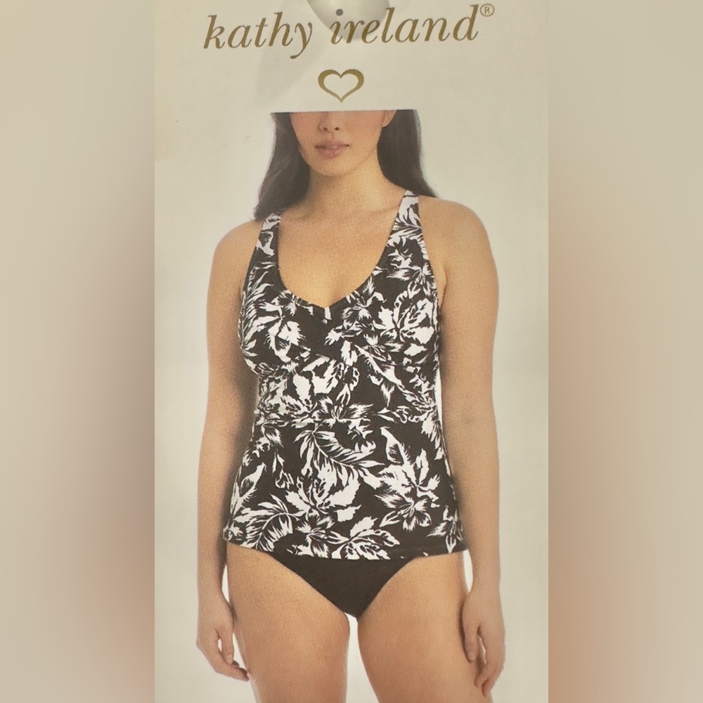 Kathy Ireland 2 pc tanking swimsuit XL